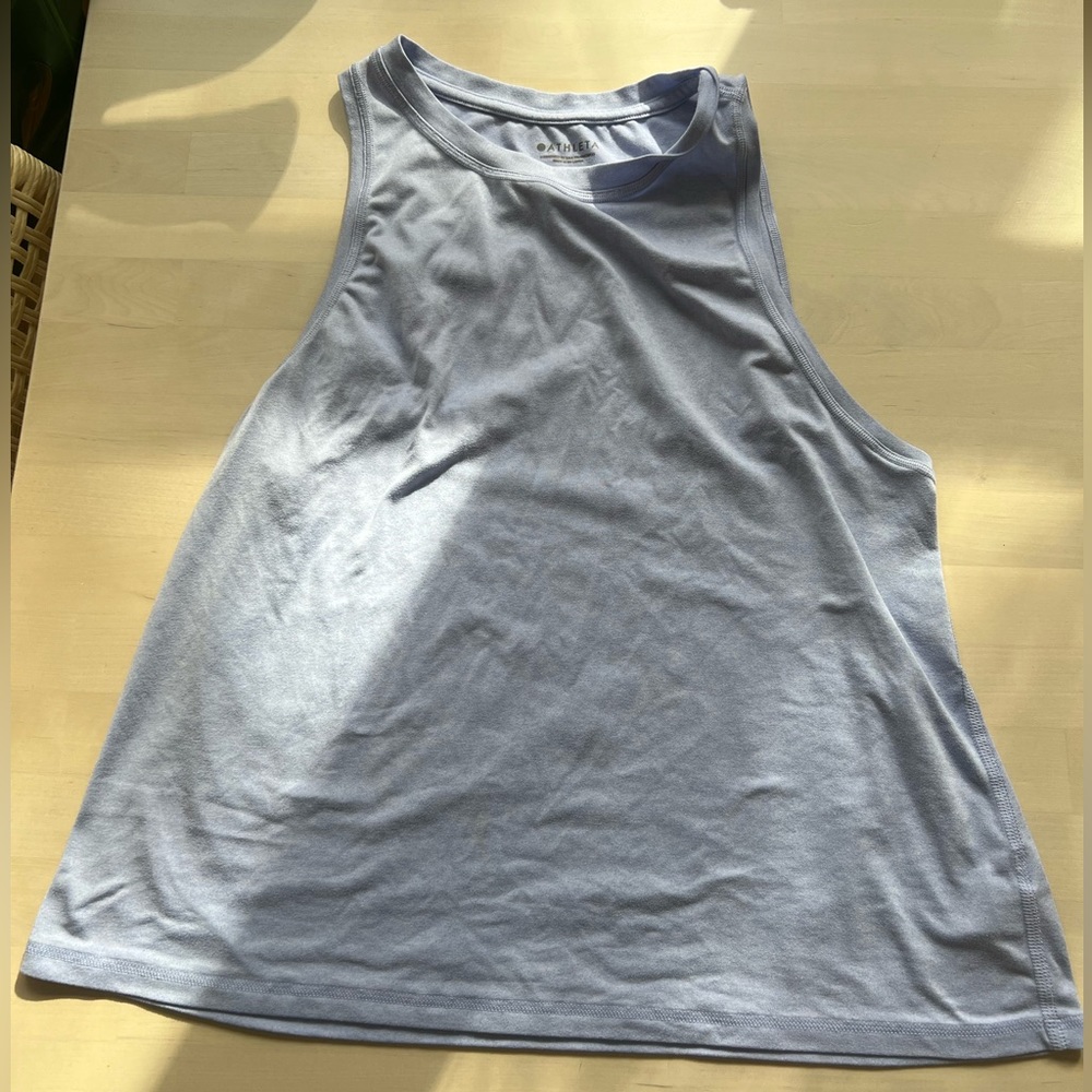 Athleta Light Blue Workout Tank